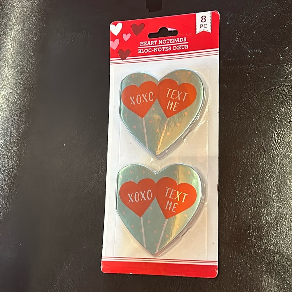 Heart Notebooks 8 Pieces